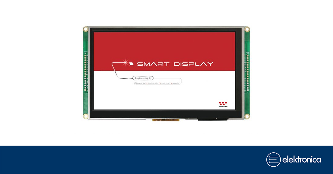 WL0F0007000A8GXAASB00 7" Smart Display CAN TFT Elektronica Winstar