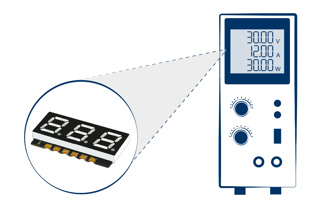 Display a led