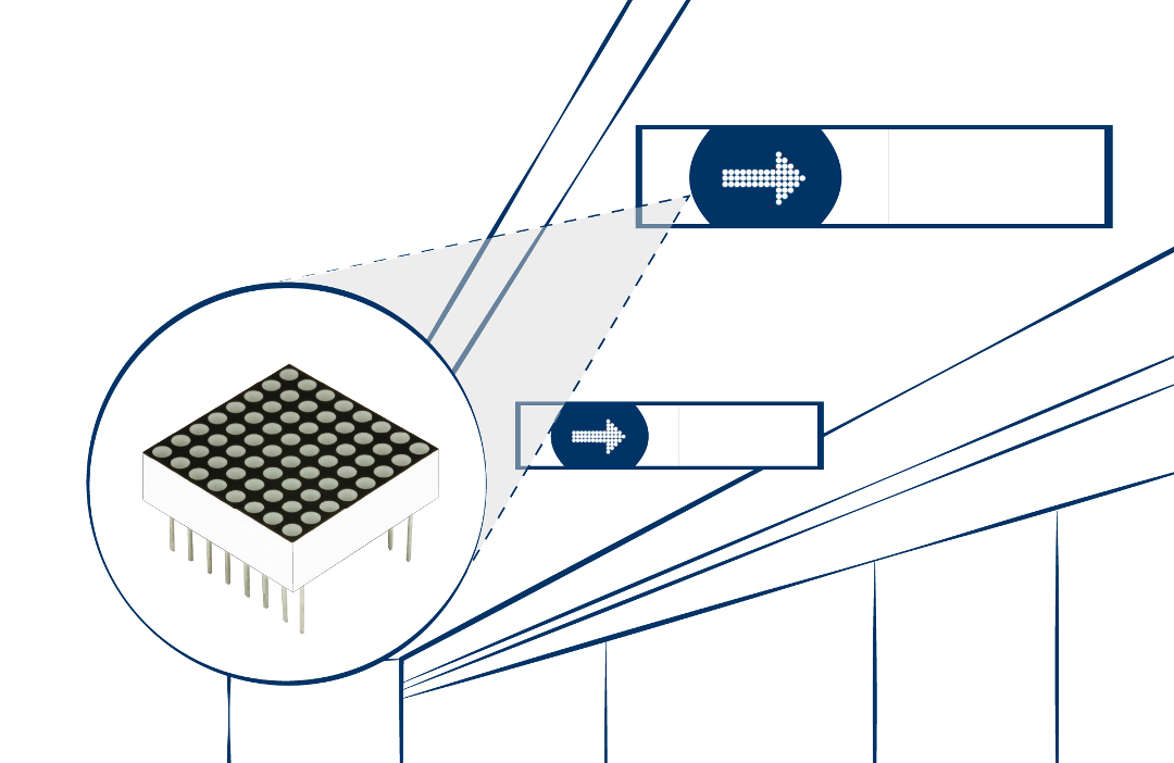 Mattonella a led