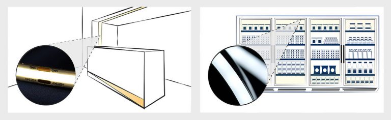 APPLICAZIONE STRIP LED FLESSIBILI - REFOND ITALY - ELEKTRONICA TORINO